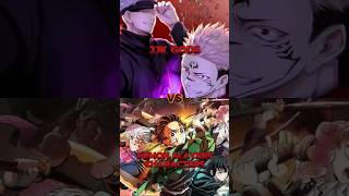 who is the strongest #anime #shorts #jjk #gods #satorugojo #demonslayer #animelovers