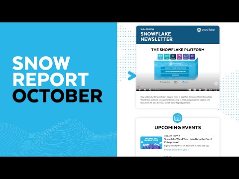 Snow Report: What's Happening At Snowflake In October