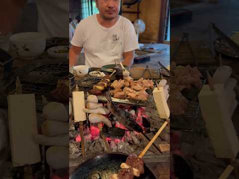 🔥Cooking like a Jomon! #japan #japantravel #food #japanesefood #traveling #foodie #travelvlog