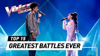 The Greatest BATTLES of ALL TIME on The Voice