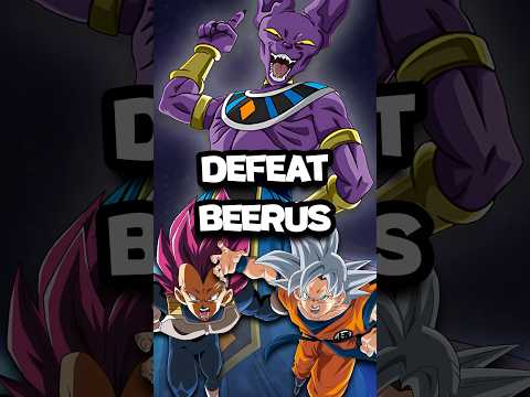 Will Goku or Vegeta EVER DEFEAT Beerus? #dragonball #dragonballz #dragonballsuper #goku