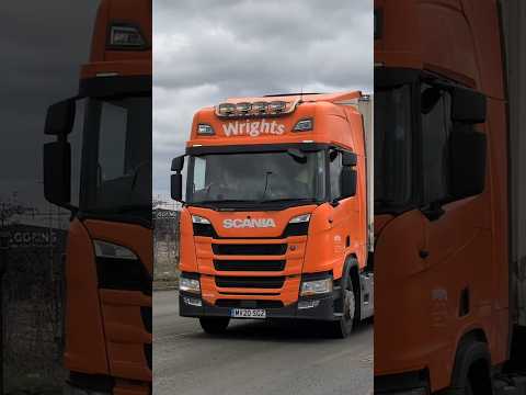 Wrights Scania R Series #truck at Trafford Park #shortvideo #shorts #youtubeshorts