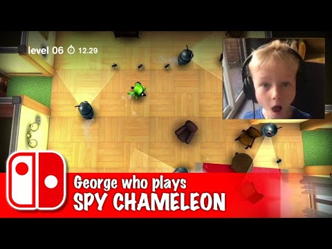 Spy Chameleon, played by George on the Nintendo Switch | George Who Plays