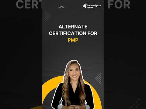 Alternative PMP Certificates #shorts #knowledgehut