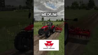 MASSEY FERGUSON from SMALL to LARGE| Farming Simulator 22