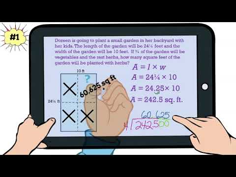 6th Grade - Math - Solve: Area and Volume - Topic Video