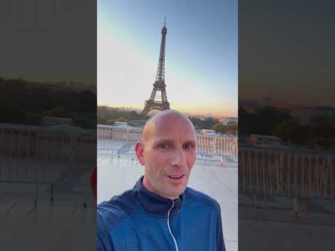 Things I find when running #running #shortsvideo #eiffeltowersunrise