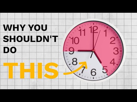 Why The 8 Hour Day Is BS For Our Time