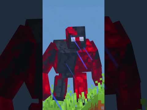 Blood Golem VS Security House In Minecraft!