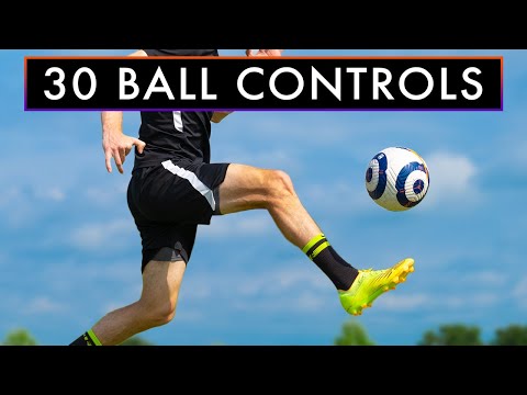 EVERY Way to Control a Ball in Football or Soccer