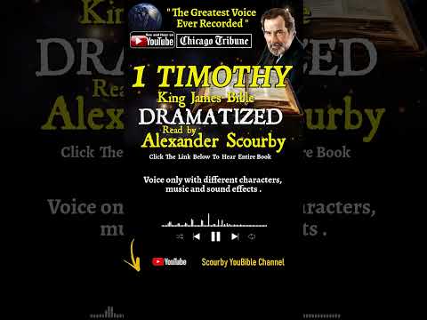 54~Book of 1 Timothy Short | By A.Scourby | DRAMATIZED | God is Spirit, Truth & Love #youtubeshorts