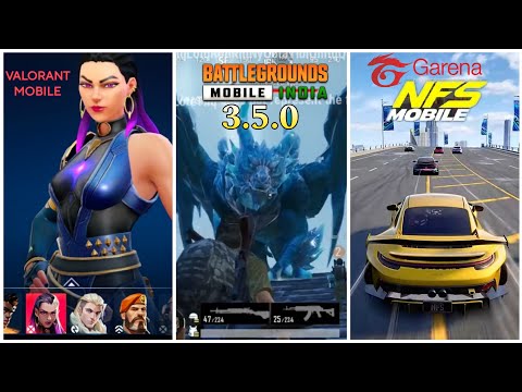 Bgmi 3.5.0 Beta Update Leaks | Valorant Mobile Beta Shutting Down|Garena NFS Mobile Release Date Out