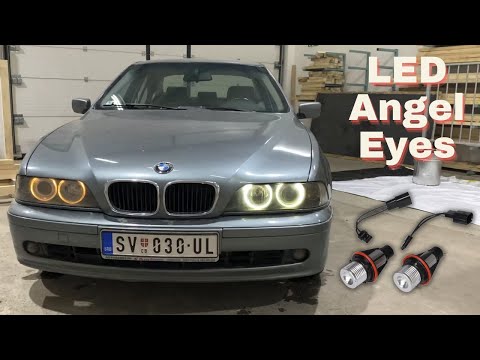 How to Install LED Angel Eyes on a BMW E39 E53 E60 E63 E64 E65 E66 E83