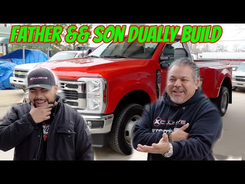 Father && Son Fighting  Over How To Build Their Next Baby Dually Build !!!!