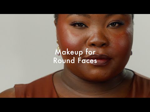 Makeup for Round Faces: Contour, Blush, and Highlight