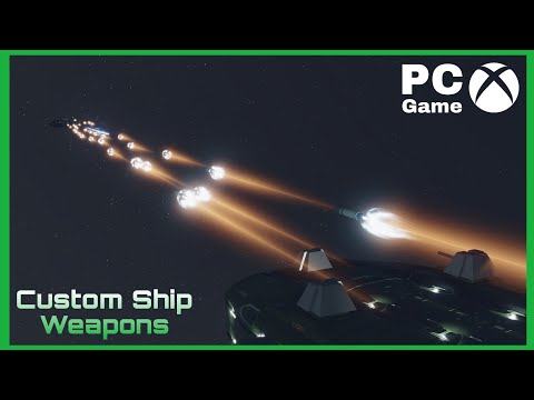 Check out These Custom Ship Weapons | Starfield Tiger Shipyard Overhaul Free Mod (XBOX/PC)