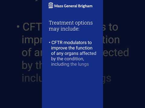 How is cystic fibrosis treated? | #Shorts