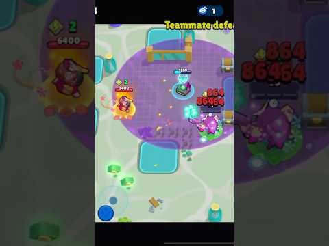 8-Bit is broken in Trio Showdown 💀#brawlstars #shorts