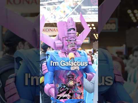 GALACTUS AND JHONNY STORM #fantasticfour #galactus