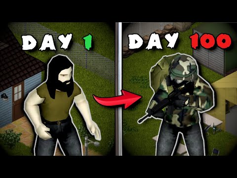 🔴 100 Days Live - Project Zomboid Part 1