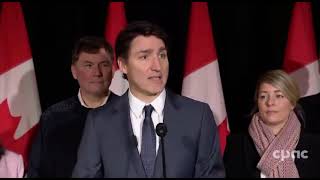 Trudeau: "If the President does choose to proceed with tariffs on Canada, Canada will respond”