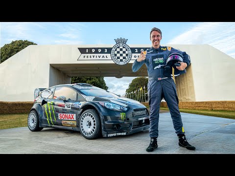 I DROVE KEN BLOCK'S RX43 AT GOODWOOD FESTIVAL OF SPEED 2023