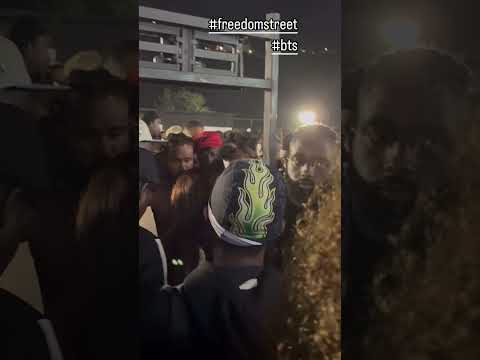 Popcaan Wid 100 Man At Freedom Street Gate #popcaan #viralvideo