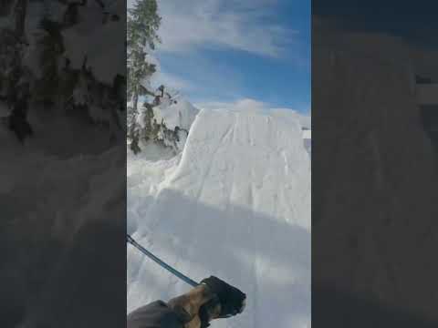 🎞️⛷️ THE JUMP! Full clip backcountry kicker (not country build) Paddy Graham