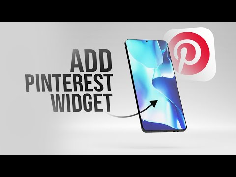 How to Add Pinterest Widget Android (tutorial)