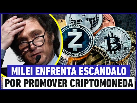 Javier Milei enfrenta un gran escándalo por promover criptomoneda en Argentina