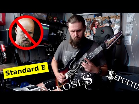 Outrageous Brutal Riffs in E Standard even beginners can learn