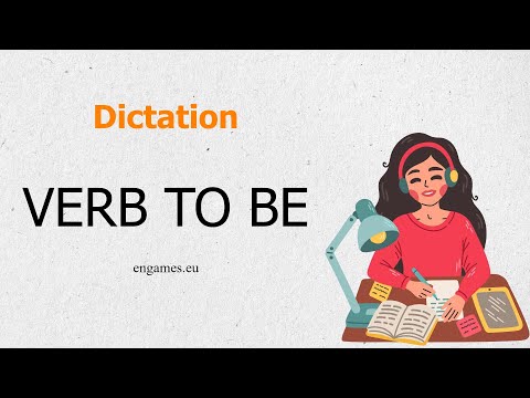 Dictation - Verb to BE for learners at elementary level