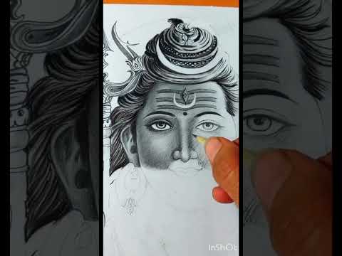 har har Mahadev 🙏 ll #trending #art #shorts