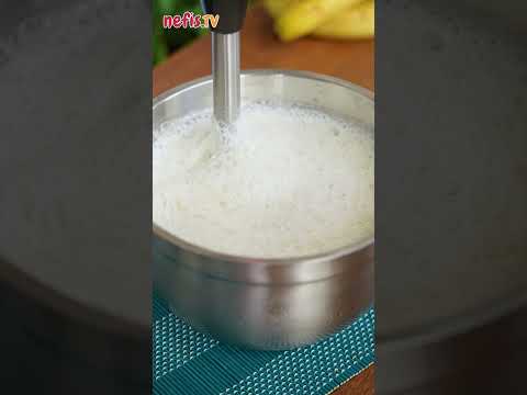 Easy Banana Milk Recipe 🥛🍌