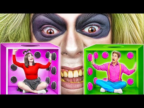 1000 Mystery Buttons Challenge Only 1 Lets You Escape with Beetlejuice by Multi DO Challenge