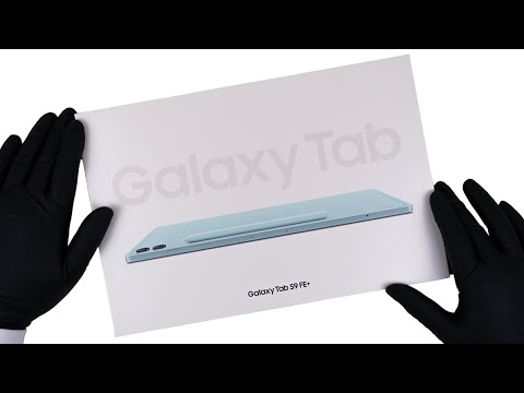 Samsung Galaxy Tab S9 FE+ Unboxing - ASMR