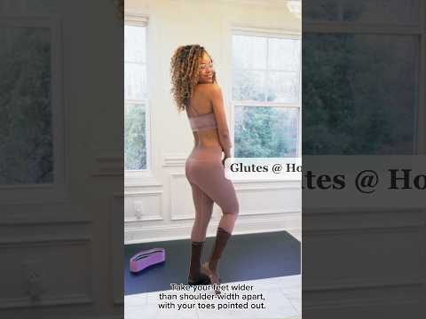 BUILD the GLUTEs EASY AT HOME #strengthtraining