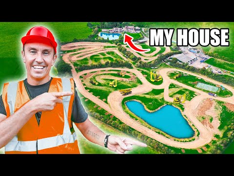 I BUILT A RACE TRACK IN MY BACK GARDEN