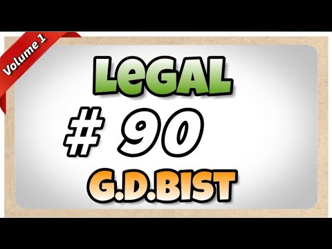 # 90 | 105 wpm | Legal | G.D.Bist | Volume 1