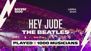 Hey Jude - The Beatles, Played by 1,000 Musicians | Rockin'1000