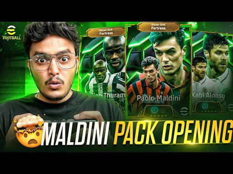 NEW MALDINI 105 + THURAM 105 PACK OPENING 🔥 🖤 BLACK ANIMATION 😮 efootball Mobile 25