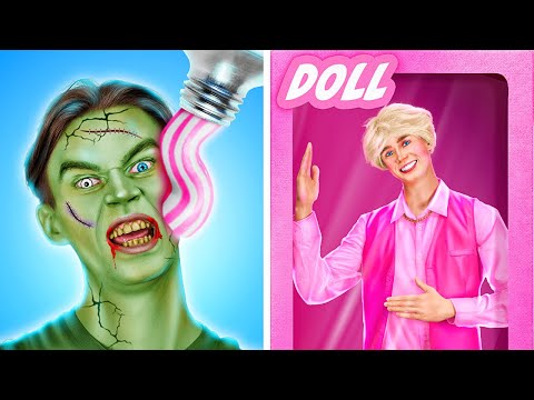 Halloween Makeover! 🎃💀✨ From Zombie Boy To Ken! 👱🏻‍♂️ *SHOCKING*