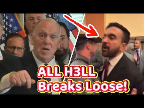 Protestors GO BALLISTIC On Border Czar Tom Homan! NY Mayoral Candidate LOSES IT! #tomhoman #migrants