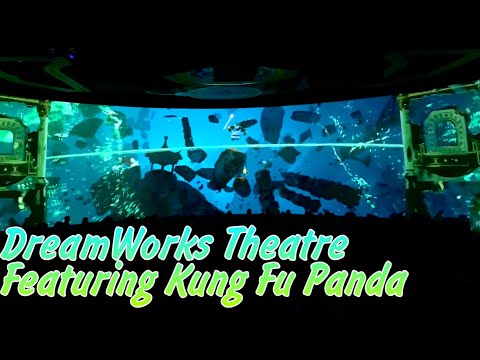 [4K] DreamWorks Theatre Featuring Kung Fu Panda Ride at Universal Studios Hollywood 2021