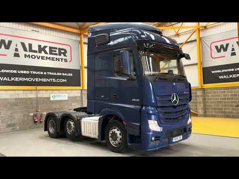 New In Stocklist For Sale: MERCEDES ACTROS 2545 BIGSPACE *EURO 6* 6X2 TRACTOR UNIT – 2016 – YE16 CRZ