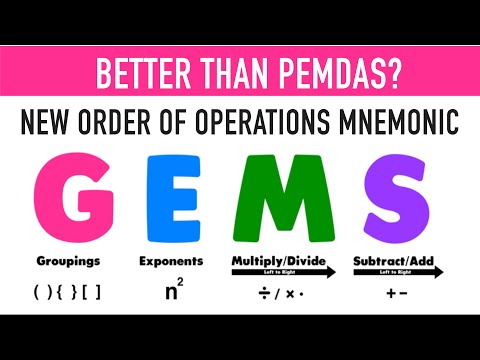 This Order of Operations Mnemonic is Better Than PEMDAS Rule!