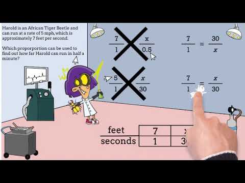 6th Grade - Math - Represent Proportional Relationships - Topic Video