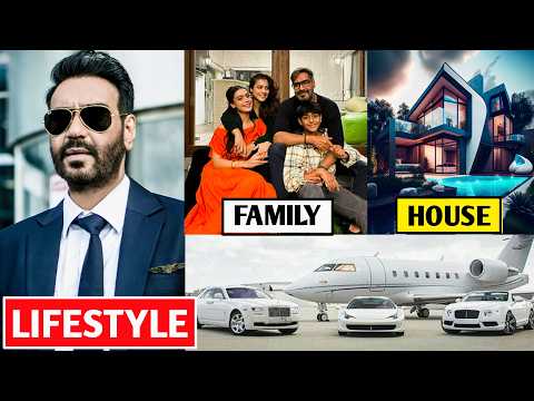 Ajay Devgn Lifestyle 2025, Azaad, Age, Family, Wife, Biography, Net worth, G.T. Films