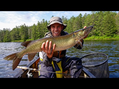 4-Day Whitewater Fishing Adventure on Petawawa River