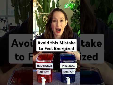 Avoid this Mistake to Feel Energized #shorts #psychology #leadership #exhausted #fatigue